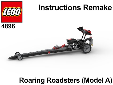 LEGO Instructions Remake - Creator - 4896 - Roaring Roadsters (Model A)
