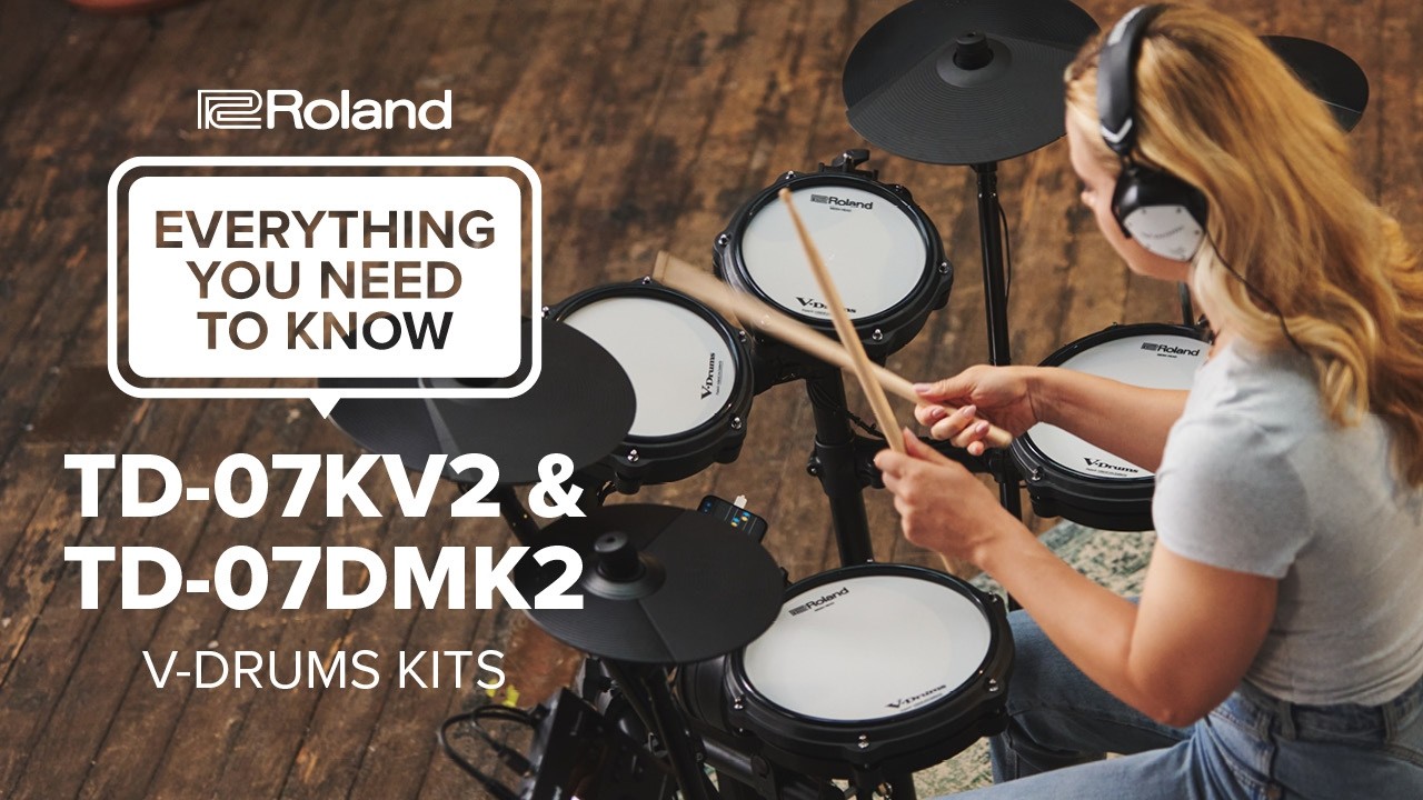 Roland TD-07 Series V-Drums | Everything You Need to Know - YouTube
