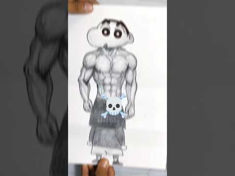 Shinchan Drawing Like And Subscribe Please