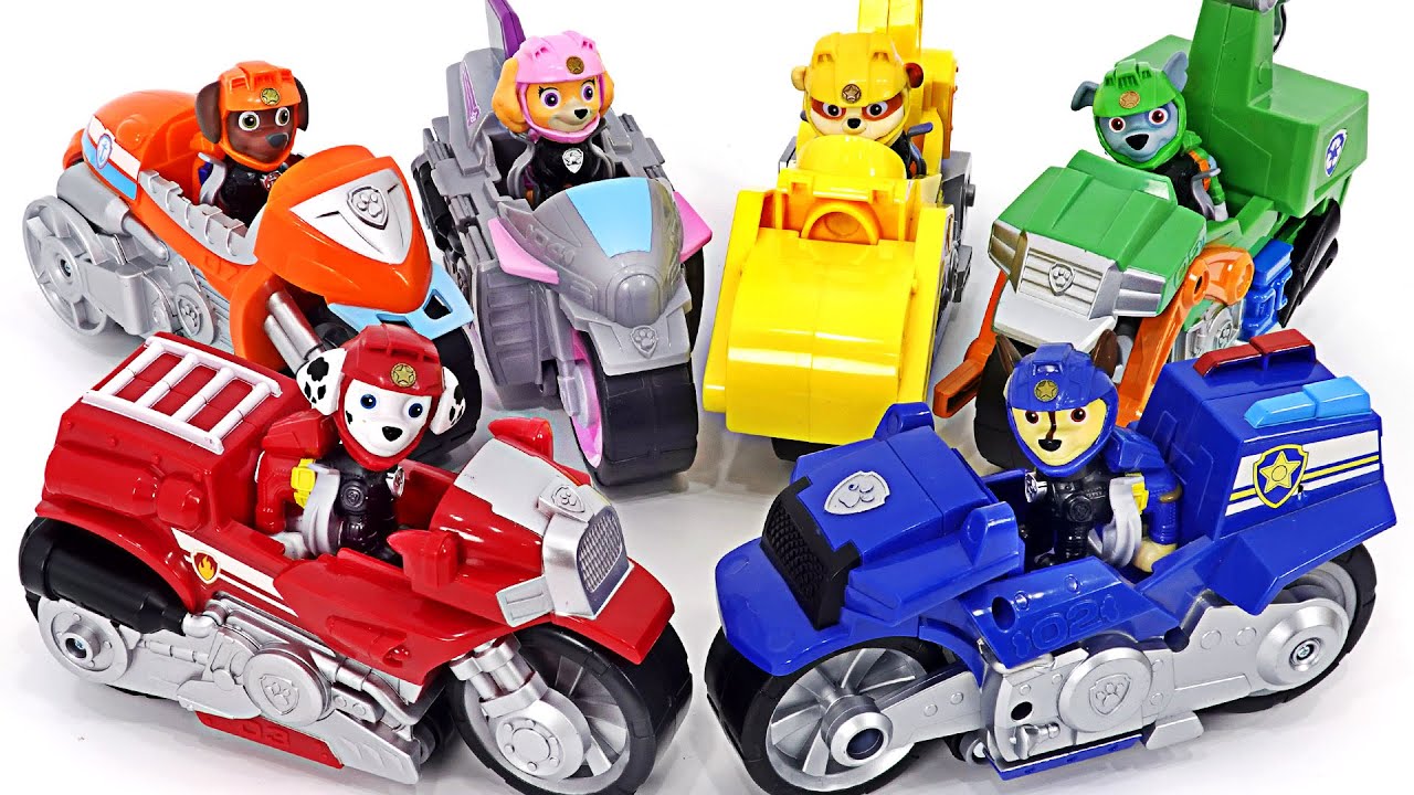 Watch video Paw Patrol, Moto Pups Chase’s Deluxe Pull Back Motorcycle Vehicle! | DuDuPopTOY Now Paw Patrol, Moto Pups Chase’s Deluxe Pull Back Motorcycle Vehicle! | DuDuPopTOY