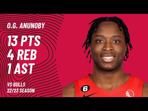 O.G. Anunoby vs Chicago Bulls | 7.11.2022