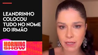 Samara Felippo acusa ex-marido de golpe financeiro