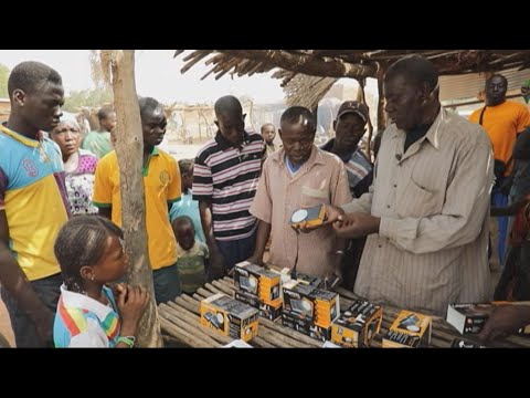 Let there be light: Solar lamps help power Burkina Faso