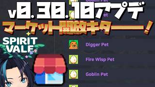 マーケット/露店実装！いろいろな物の相場を確認してみようv0.30.10アプデ【SpiritVale/スピリットヴェイル】るじくにVTuber雑談配信