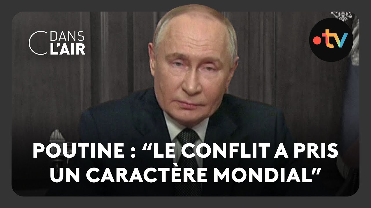 Poutine : “le conflit a pris un caractère mondial” - C dans l'air - 22.19.2024