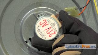 How to: GE Turntable Motor WB26X10038