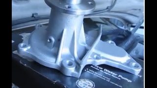 How to change the water pump in a 1994 Toyota Corolla 7AFE 1.8 4AFE 1.6