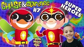 Chase & Clarence: SUPERHERO KIDS!  | DOH MUCH FUN Animated Shorts #7