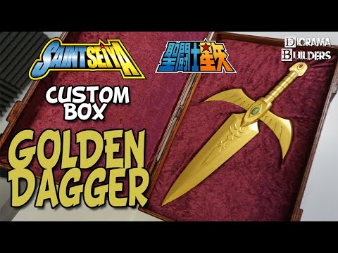 Saint Seiya Golden Dagger Custom Gemini Saga Grand Pope Ares Aiolos Saggitarius Shura Capricorn