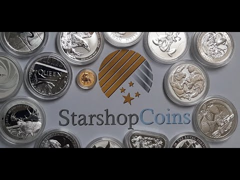 Unboxing moderne Silber-Unzen #013 - Paket von Starshop-Coins