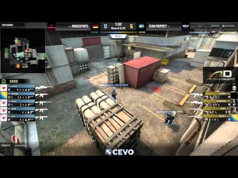 Mousesports vs Team Property Game 2 (CEVO-P CS:GO Season 8) - Helium & Dust