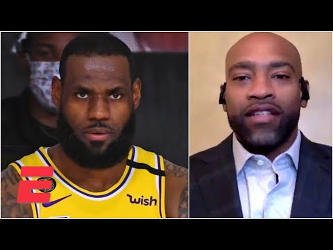 文斯-卡特對2020年NBA總決賽湖人對熱火的第一場比賽做出反應｜KJZ。 (Vince Carter reacts to Game 1 of Lakers vs. Heat in the 2020 NBA Finals | KJZ)
