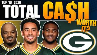 🔥 GREEN BAY PACKERS | Top 10 Highest Paid Players (Total Cash) | 2026
