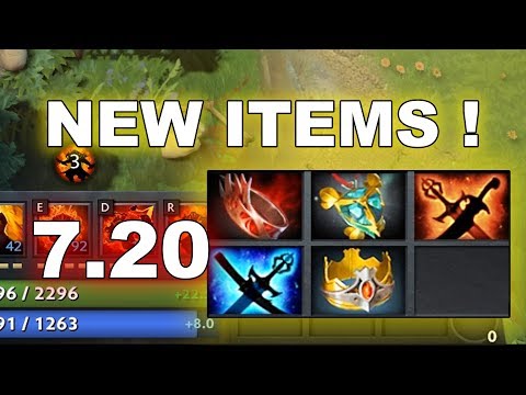 7.20 patch Dota 2 - ALL New Items!