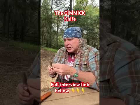 The gimmick knife is the trap of the inexperienced user. #knives #bushcraft #dualsurvival #morakniv