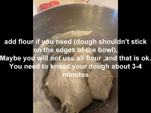 How to make  Bread -  Bun rolls  (-Pekarske kifle-Albertove kifle) - Recipe below