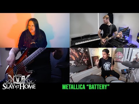 Metallica \"Battery\" covered by DARKEST HOUR + ANDY GILLION + SCALE THE SUMMIT | Metal Injection