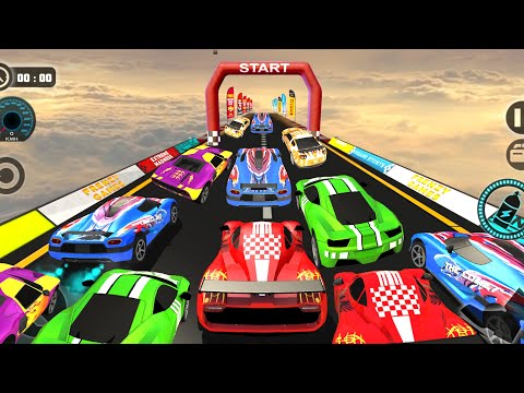 Impossible Stunt Car Tracks 3D All Vehicles Driving Online Mobile game Android GamePlay