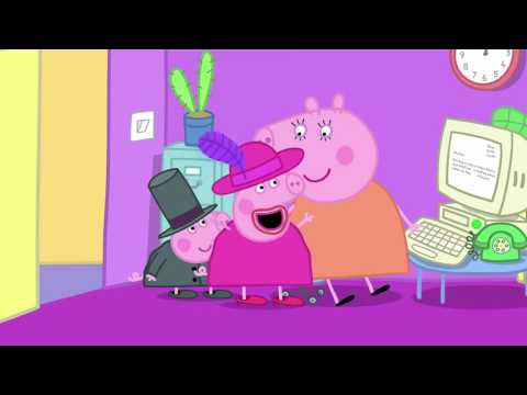 Peppa Pig   Se Vestindo de Mamãe e Papai   Em Portugues do  Brasil S1E18   Completo