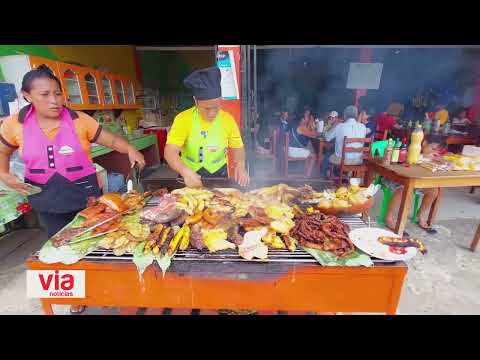 En el día de San Pedro y San Pablo cientos de personas se desplazaron a San Pedro de Cumbaza