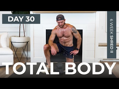 Day 30: 30 Min DUMBBELL CIRCUITS Full Body Workout // Build + Burn // 6WS2