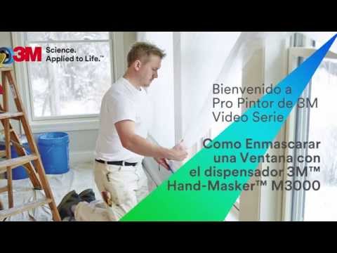 How to Mask a Window with the 3M Hand-Masker M3000