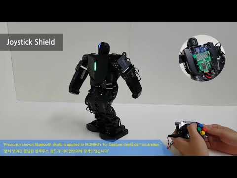 Ironboy robot Bluetooth Joystick & Gesture for Arduino Shield Application 2