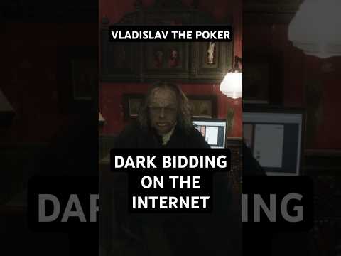 Dark Bidding on the Internet 🌐 Vladislav the Poker 🦇 What We Do in the Shadows #shorts #funny