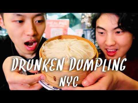 Drunken Dumpling: GIANT Soup Dumplings in East Village, New York City
