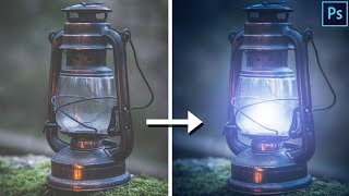 Lantern Light Manipulation | Photoshop Tutorial