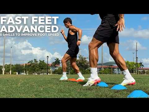 5 Advanced Fast Feet Drills For Footballers | Level Up Your Foot Speed