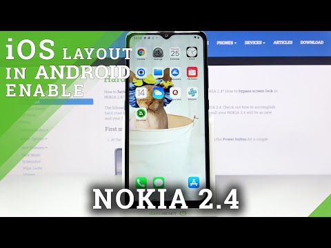 How to Get iOS Launcher on NOKIA 2.4 – Apple Layout