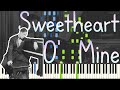 Jelly Roll Morton - Sweetheart O' Mine 1926 (Ragtime / Classic Jazz Piano Synthesia)