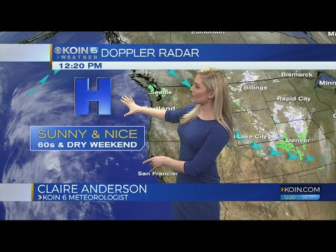 Noon Thursday Forecast KOIN 6 News March 29, 2018