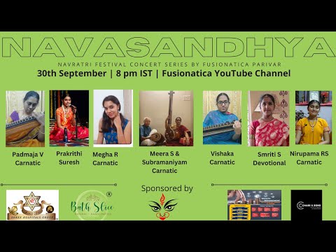 Day 6/11: NavaSandhya Navaratri Concert Series