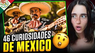 ESPAÑOLA REACCIONA 😨 46 curiosidades que NO sabías de MÉXICO 🟢⚪🔴 EPICO