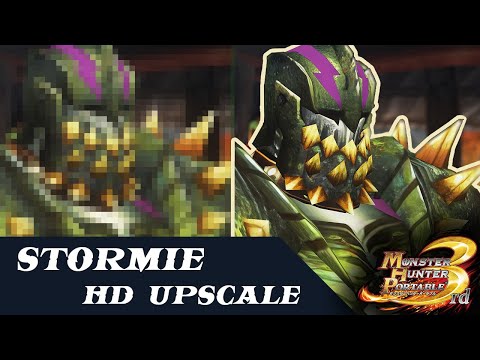 Stormie's Monster Hunter Portable 3rd (MHP3rd) HD Texture Upscale Pack for PPSSPP (2021)