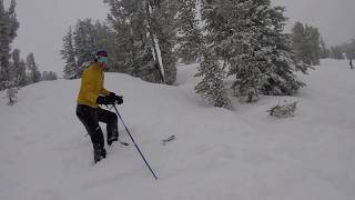 Heavenly 4/16/2018 - One of the first runs, Milky Way Bowl