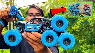 8 Wheel RC car  Vs 4 Wheel RC car Fight ചെയ്തപ്പോൾ ആരാണ് ജയിച്ചത് അറിയാമോ 💥 😱