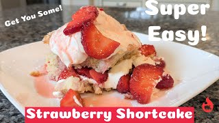 Easy Strawberry Shortcake Recipe with Bisquick | Summer Dessert Recipes