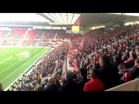 140 years ceremony and Middlesbrough vs Bournemouth Fan Footage