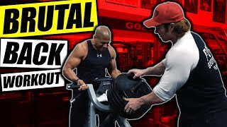 Gladiator Back Workout | Tony Nicholson - Mike O'Hearn at The MECCA