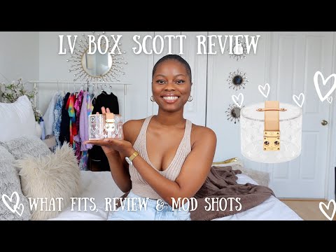 Louis Vuitton Box Scott Review 2022| What Fits Inside & Mod Shots | Scott Box Review