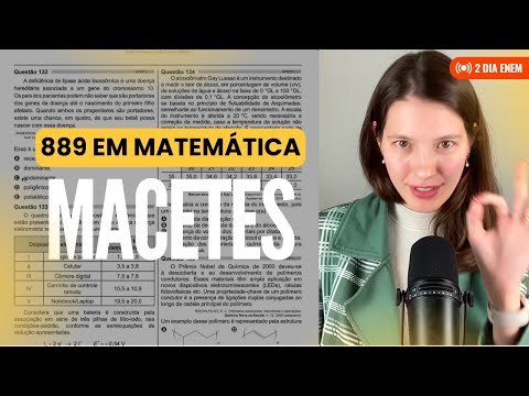 😱 Tricks to ACE the ENEM exam: Math and Natural Sciences (Item Response Theory, trick questions, ...