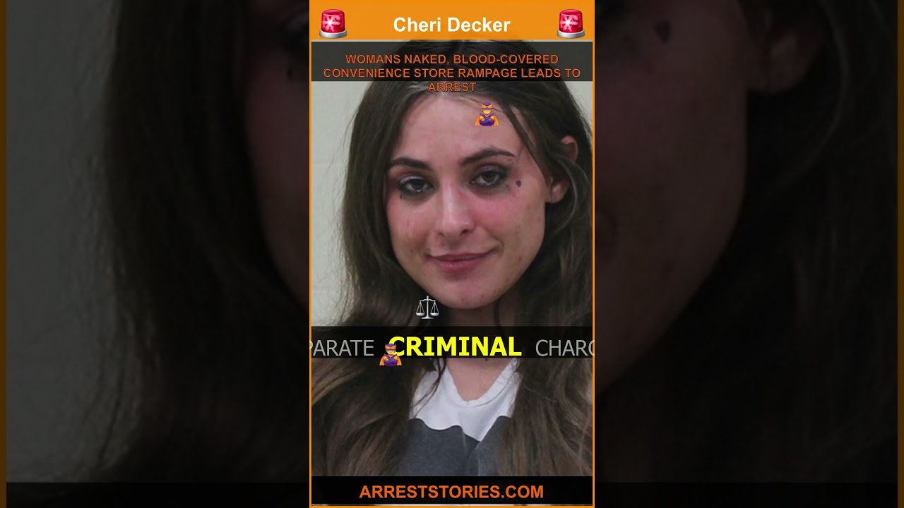 WOMANS NAKED, BLOOD-COVERED CONVENIENCE STORE RAMPAGE LEADS TO ARREST