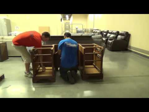 Aspen executive desk disassembly