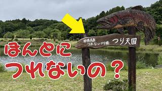 つれないつり堀って？！ほんとに釣れないのか確かめてきたww【エリアトラウト】【つれないつり堀つり天国】