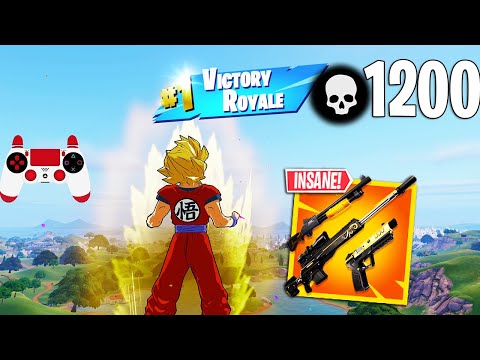 1200 Eliminations In 12 Hours Solo Vs Squads Gameplay Wins (NEW Fortnite Chapter 5 PS4 Controller)