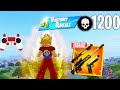 1200 Eliminations In 12 Hours Solo Vs Squads Gameplay Wins (NEW Fortnite Chapter 5 PS4 Controller)
