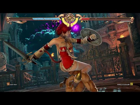 SoulCalibur 6 (Sophitia) Nyawu vs (#4 Ranked Zasalamel) scjonnitti - 06